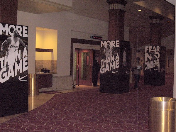 lobby displays
