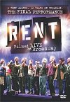 Rent Filmed Live on Broadway DVD