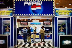 Pepsi trade show display