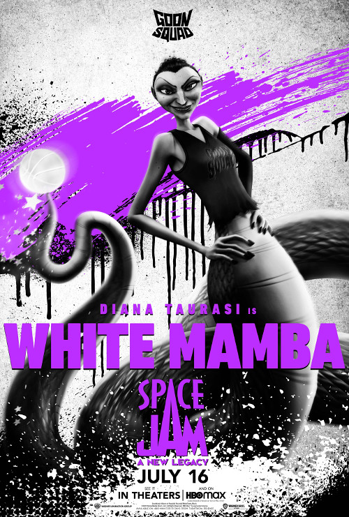 Diana Taurasi as White Mamba in Space Jam: A New Legacy
