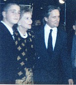 Michael Douglas and family