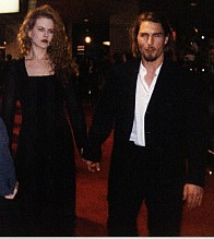 Nicole Kidman and Tom Cruise arriving