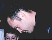 Vince signing
