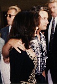 Paula Abdul and Emilio Estevez